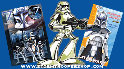 Star Wars Greeting Cards: Birthdays, Gifts, Fathers day Available at www.StormtrooperShop.com